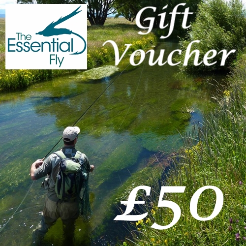 The Essential Fly £50 Fly Fishing Gift Voucher Email Fishing Fly